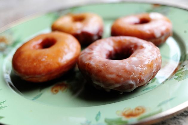 Homemade Glazed Doughnuts